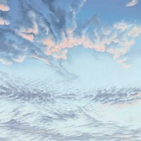 Lever du jour n°33, huile sur bois, 76x120cm, 2012